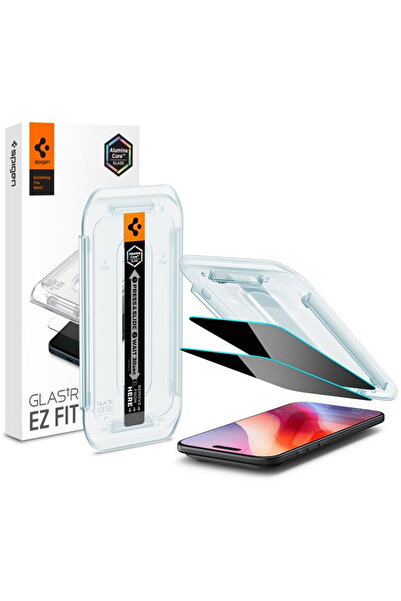 Spigen Sticlă tR EZ Fit (Privacy) Pachet de 2, transparență - iPhone Air