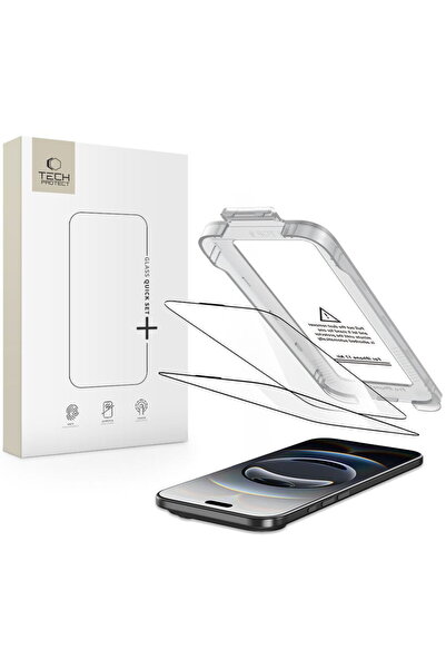 Tech-Protect SticlДѓ securizatДѓ Quick Set+ pentru iPhone Air, pachet 2 bucДѓ...