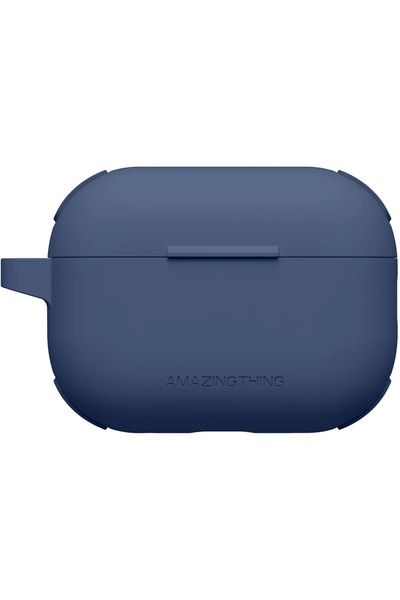Amazingthing Husă Omni din silicon pentru AirPods Pro 2 - Albastru închis