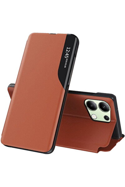 Techsuit Husa pentru Xiaomi Redmi Note 13 4G - eFold Series - Orange