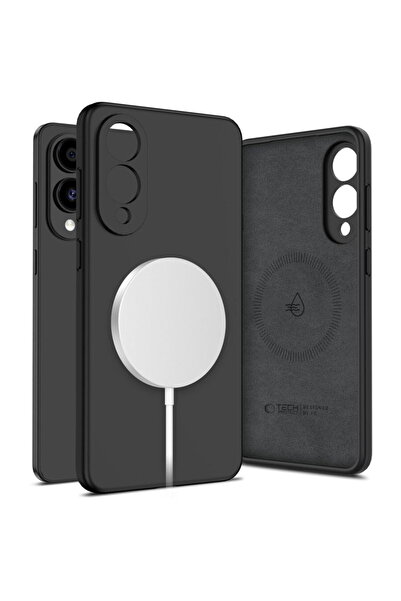 Tech-Protect HusДѓ Υγρή Σιλικόνη MagSafe για Samsung Galaxy S25 Edge, με απαλ...