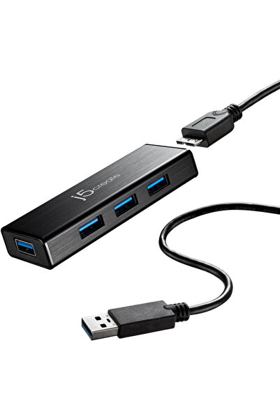 j5create USB 3.0 4-PORT MINI HUB - EU/UK
