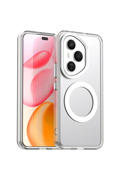 Techsuit Husă pentru Honor 400 Pro - CandyCase MagSafe - Alb