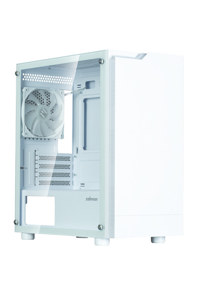 Zalman T4 PLUS, MiniTower, Fara sursa, mATX, mITX, Alb