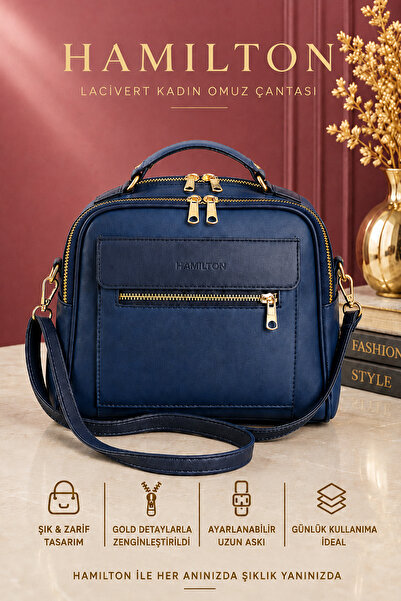 HAMILTON Original Women's Crossbody and Hand Carry Adjustable Strap Leather T...