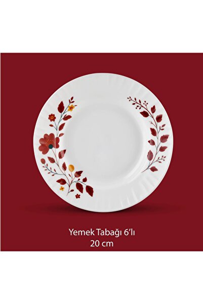 NOVVO Dinner Plates 6 Pieces 20 cm