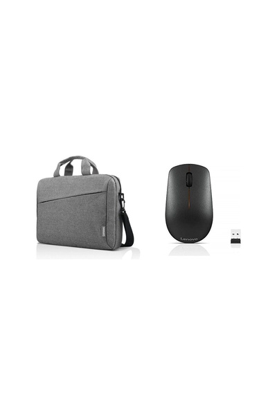LENOVO 15.6" Casual Laptop Çantası T210, Lenovo Kablosuz Mouse Set