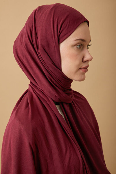 ZÜLAYS Penye Şal Bordo