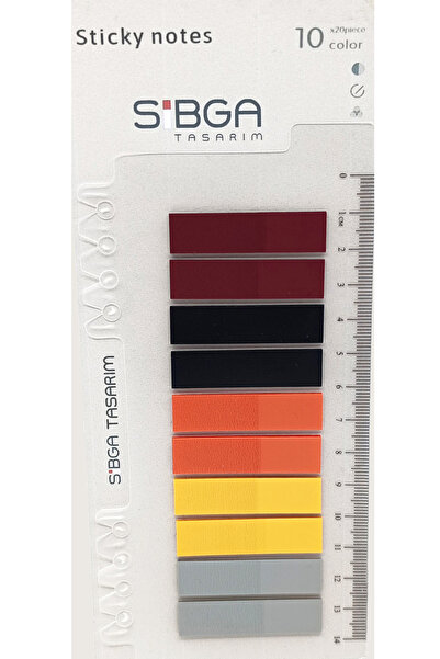 sibga tasarım Post-it colorat transparent Post-it Post-it. Semn de carte Semn...