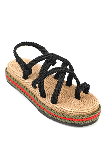 Capone Outfitters Wedge Heel String Women's Sandals