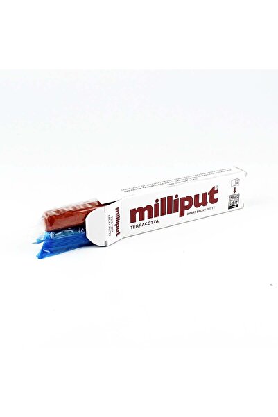 Milliput 04 Terracota Kahverengi Tip, Çift Bileşenli Epoksi Putty Macun - 2x5...