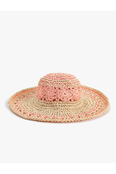 Koton Trilby Straw Hat