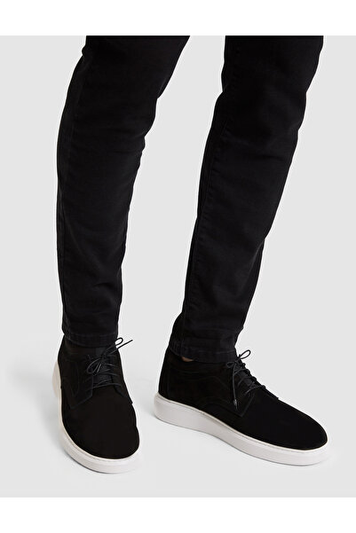 Pierre Cardin Siyah %100 Deri Eva Taban Casual Ayakkabı 50327107-VR046