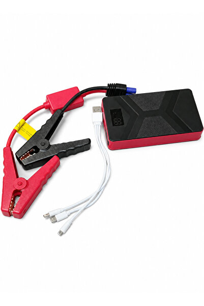 unbranded Smart Car Battery Jump Starter 12000mAh Portable Power Bank with LE...