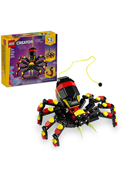LEGO Creator 3-in-1 Surprising Spider в„ў 31159 153piese, 7+ ani