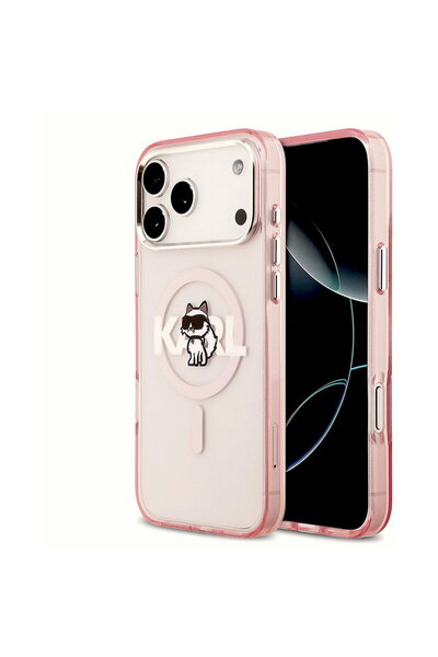 Karl Lagerfeld Husa pentru iPhone 17 Pro Max - IML Choupette Sketch Logo MagS...