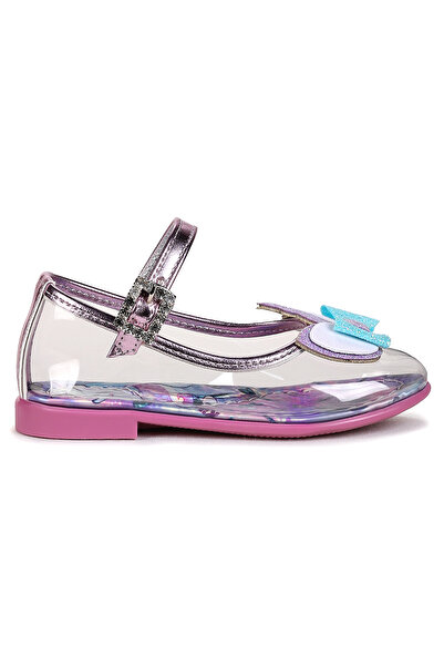 Kiko Kids Grace Unicorn Şeffaf Abiye Kız Bebek / Çocuk Babet Ayakkabı