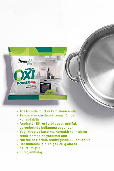 HOMM CLEAN Oxı Power Mutfak 500 Gr