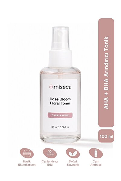miseca Rose Bloom AHA BHA Arındırıcı Tonik 100 ml