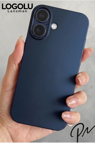 Launch Soft Velvet Inside Silicone Cover with Iphone 16 Compatible Case Logo