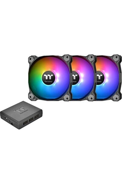 THERMALTAKE Pure Plus RGB 12 Radiator Fan 3 Pack