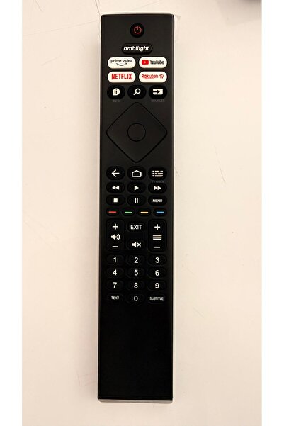 Philips ORJİNAL HER MODELE UYUMLU TV KUMANDASI AMBİLİGHT YOUTUBE KISAYOL