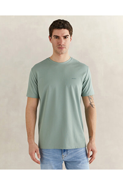 Gant Erkek Yeşil Kısa Kollu T-Shirt