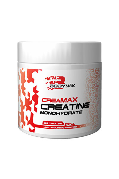 BODYMAX Creamax Kreatin Monohidrat %100 Creatine Monohydrate 300 Gr 100 Servi...