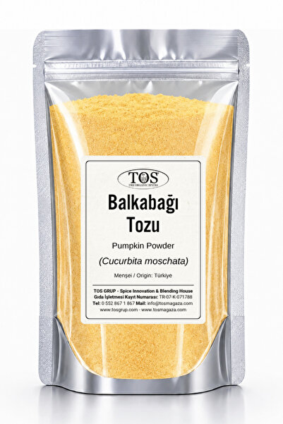 TOS The Organic Spices Balkabağı Tozu 100 gr (1. Kalite) Cucurbita moschata /...