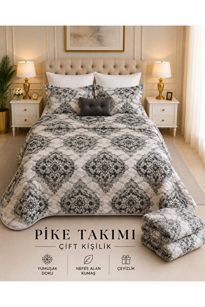 tekstilfabic Yatak Örtüsü Çift kişilik Pike & Battaniye & İnce Yorgan