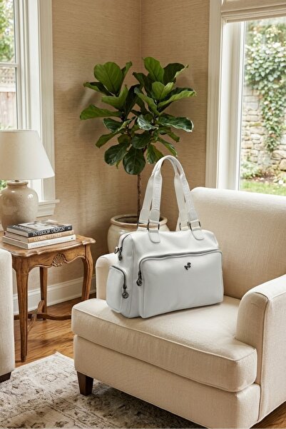 Miami Polo Club Large Leather-Look Shoulder Bag Suitable for Sports, Travel, ...