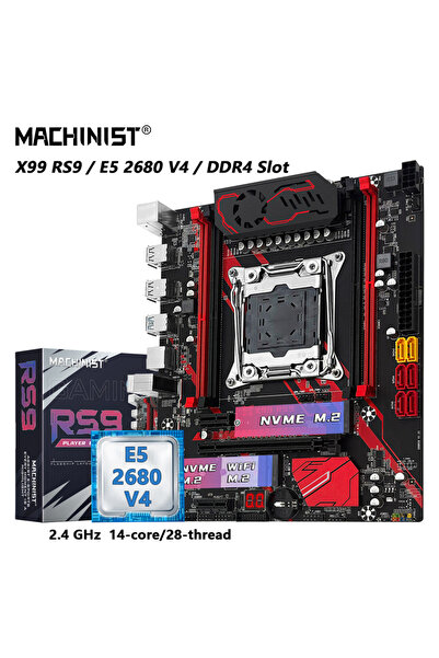 choice2 Motherboards MACHINIST X99 RS9 Motherboard Intel Xeon E5 2680 V4 LGA ...