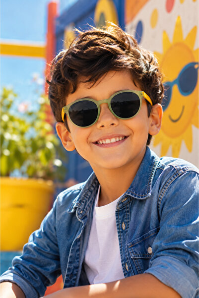 By Donetto New Product 100% Uv Protection and Polarized-Unisex (3-9 Years) Gr...