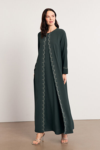 VAVİNOR Βραδινό φόρεμα Lavin Plus Size - Χακί