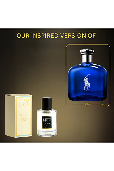 LATELİER ERİN Apă de parfum M50, 50 ml, pentru bărbați, inspirată de Polo4 Blue