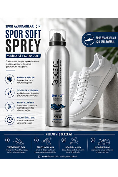 Fabcare Spor Ayakkabı Temizleme Sprey Boya