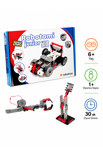 ROBOTRON ROBOTAMI JUNIOR -1 Mekanik-Elektronik Robotik Seti 6+ YAŞ