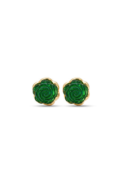 Charmist Steel Valentina Earrings Green