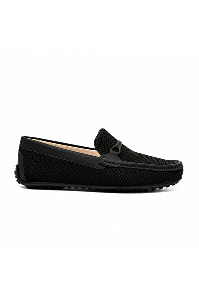 Giuseppe Mengoni Men's Classic Shoes Mo-452A002-452 Black Knitwear