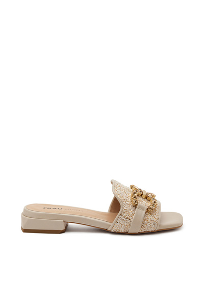 Frau Kadın / Kız Terlik 92R0 FANCYplume ORObeige