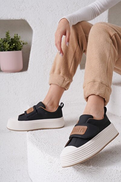 Guja Cırtlı İthal Kadın Rahat Günlük Sneakers