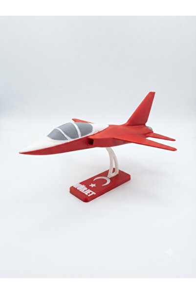 Genel Markalar HÜRJET 3D Maket – Jet Eğitim ve Hafif Taarruz Uçağı Modeli Dek...