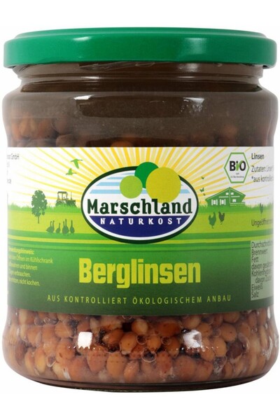 Marschland Linte organică 330g / 230g Naturkost