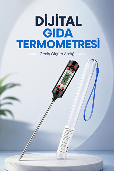 COZY SENSE Mama Sıcaklık Ölçüm Süt Isı Ölçer Gıda Derece Ölçer Termometre Dij...