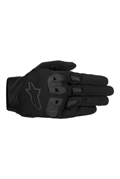Alpinestars SP X1 Korumalı Motosiklet Eldiveni Siyah Siyah