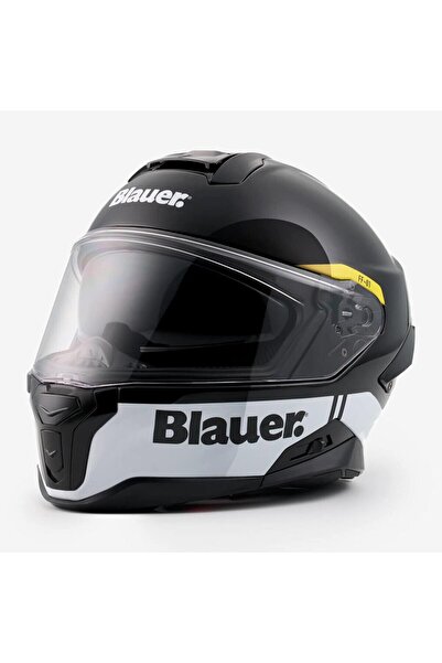 Blauer HT GARAJJ Blauer FF01 Fiber Kapalı Motosiklet Kaskı Siyah
