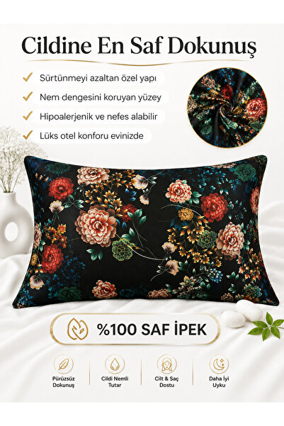 silkwormlife 100% Silk Pillowcase 50X70 cm Zippered Limited Edition