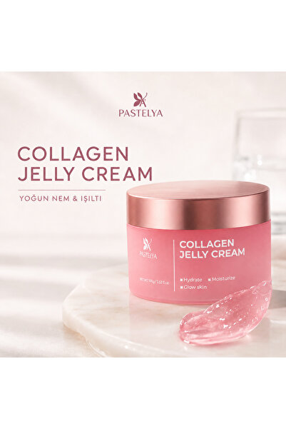 Pastelya Yaşlanma Karşıtı Collagen Jel Yüz Kremi – Nemlendirici Ve Onarıcı Ge...