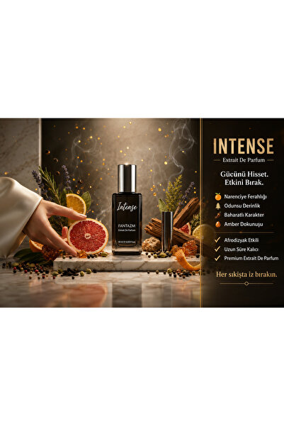 Fantazm Intense Extrait De Parfum 10 ML Erkek Parfümü-AFRODİZYAKLI