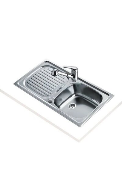 Teka EBM 45 Paslanmaz Çelik Sol Damlalıklı Eviye 40132022